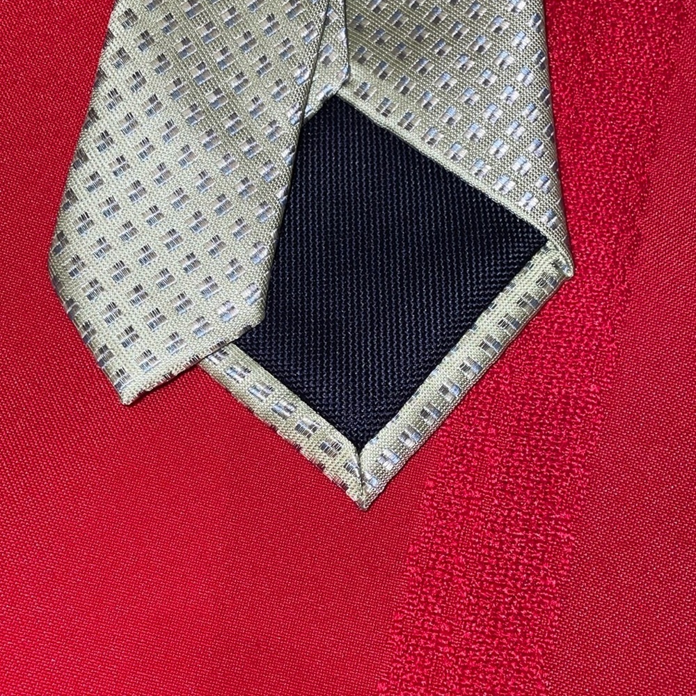 Michael Kors Green/Silver Tie NWT - Picture 3 of 5
